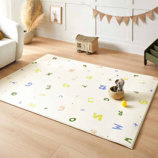 Tiny Land® Double - Sided Baby Playmat Alphabet Adventure - The Nurturing Nook