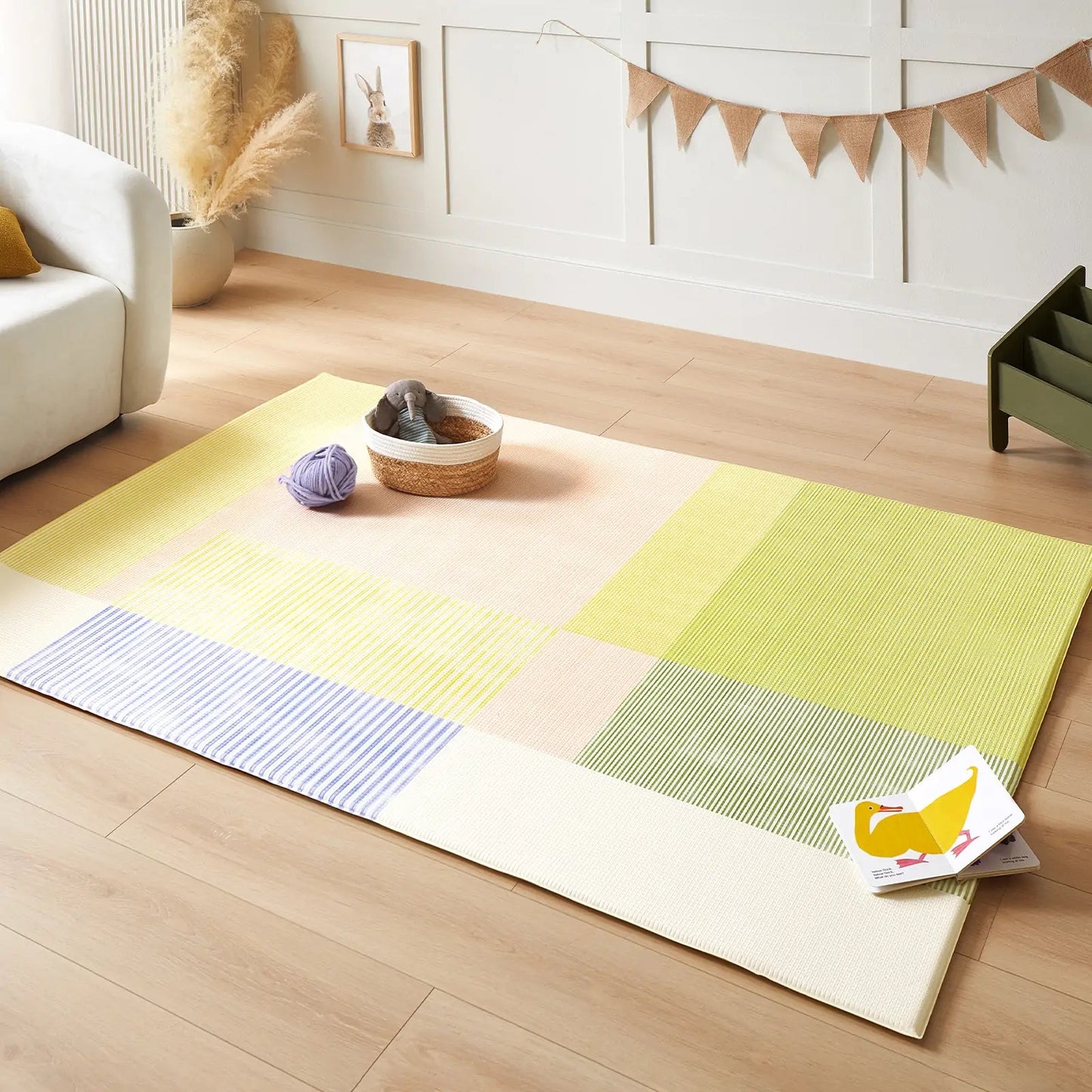 Tiny Land® Double - Sided Baby Playmat Alphabet Adventure - The Nurturing Nook