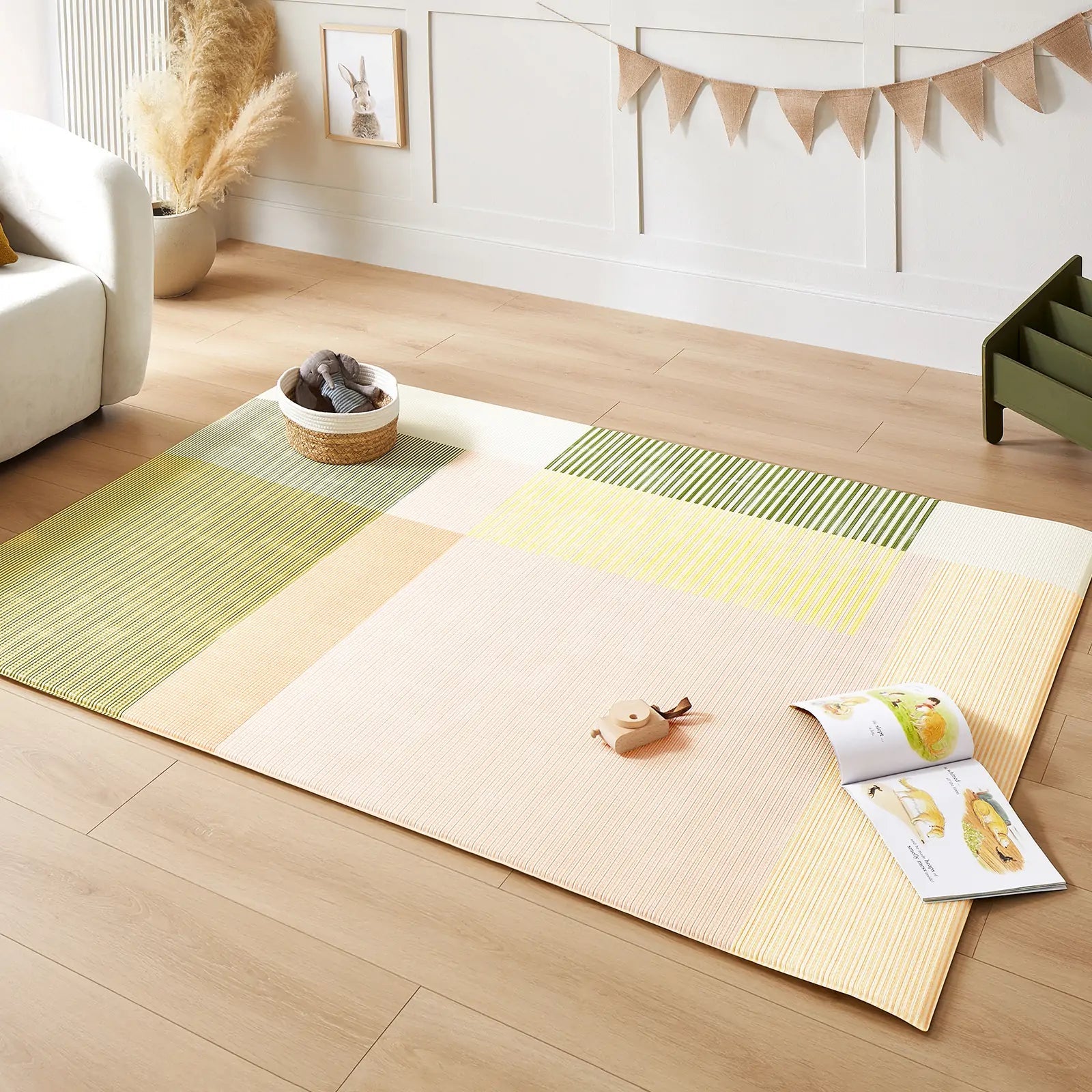 Tiny Land® Double - Sided Baby Playmat Smiley Quest - The Nurturing Nook