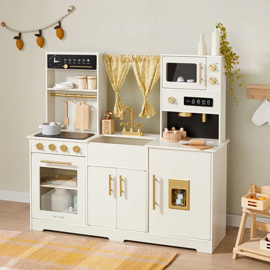 Tiny Land® iconic play kitchen – cream - The Nurturing Nook