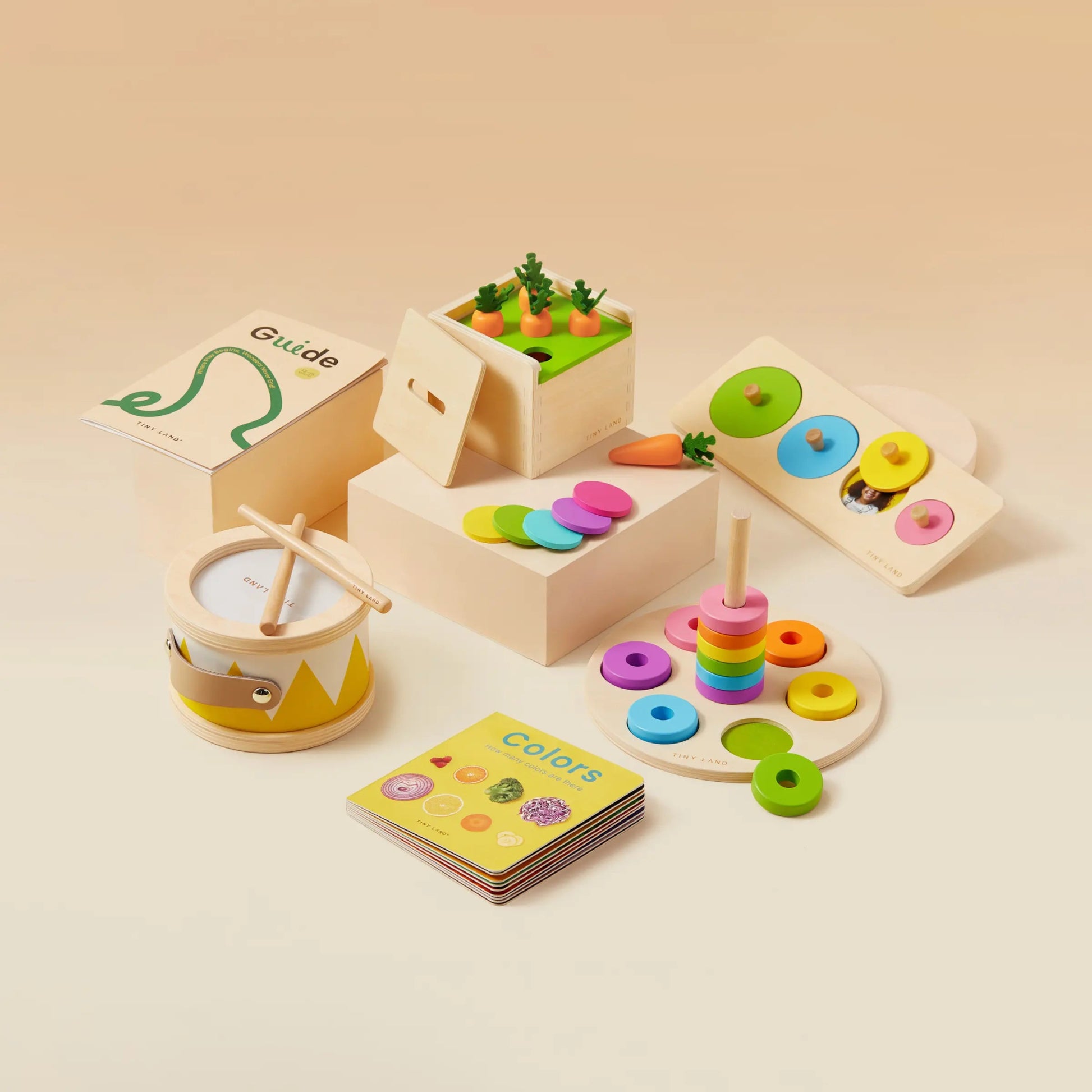 Tiny Land® Montessori Toys Set for Toddlers (13 - 15 month) - The Nurturing Nook