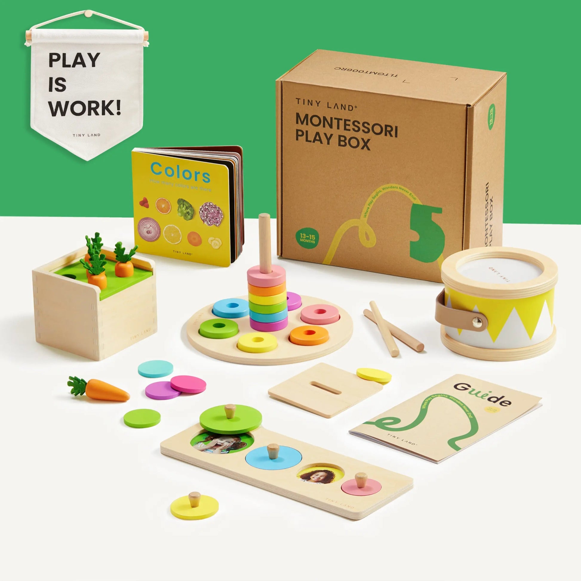 Tiny Land® Montessori Toys Set for Toddlers (13 - 15 month) - The Nurturing Nook