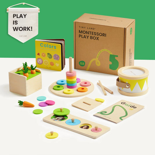 Tiny Land® Montessori Toys Set for Toddlers (13 - 15 month) - The Nurturing Nook