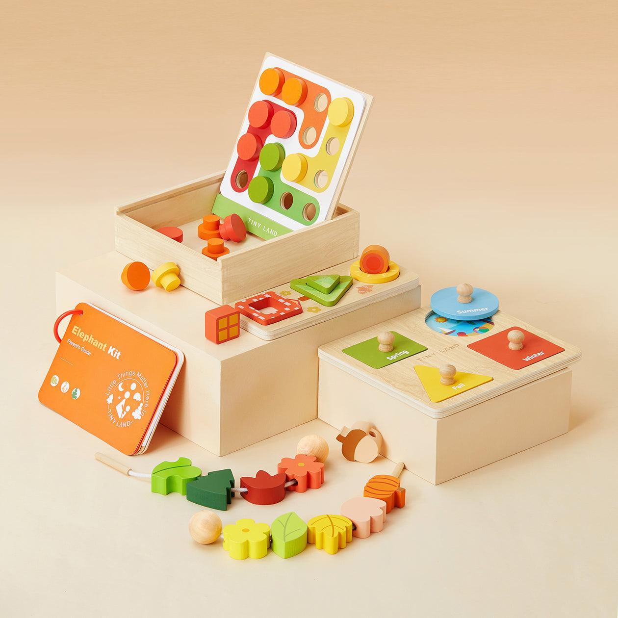 Tiny Land® Montessori Toys Set for Toddlers (18 - 24month) - The Nurturing Nook