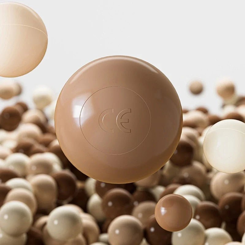 Tiny Land ocean ball set – 200 pcs, neutral colors - The Nurturing Nook