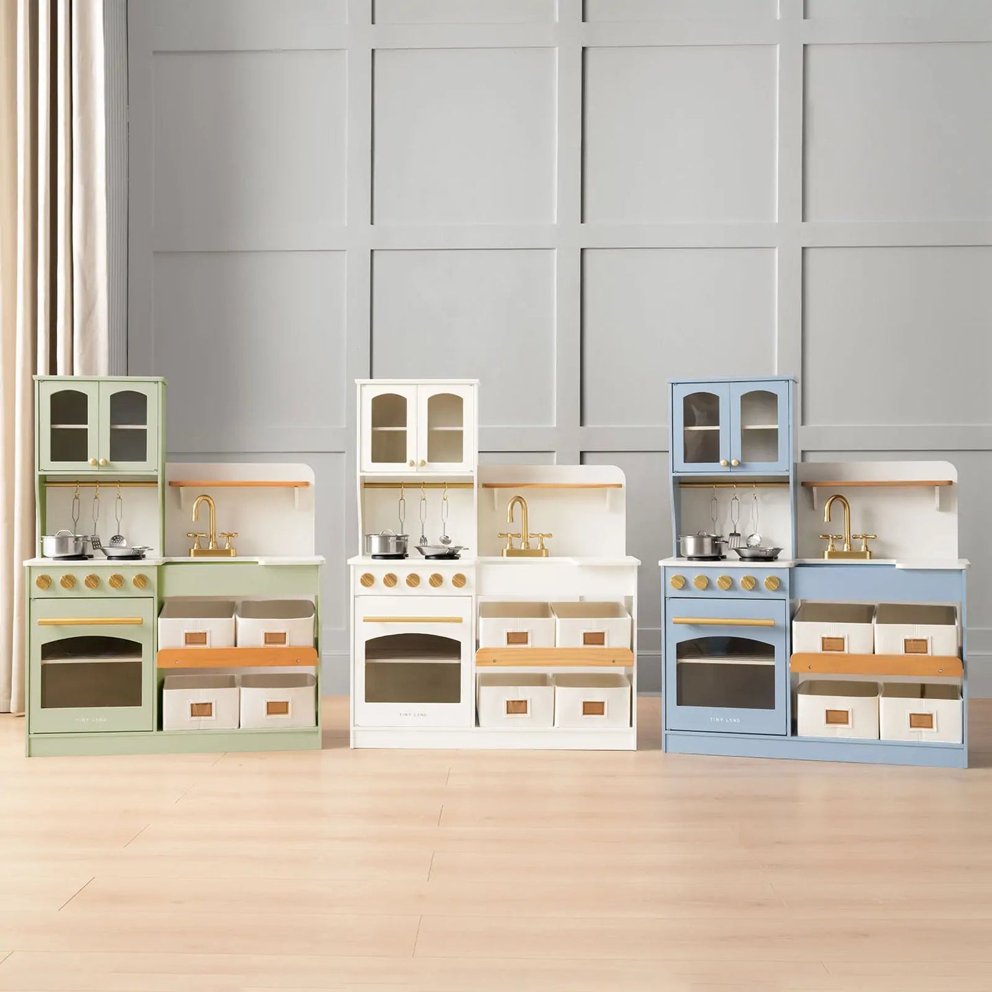 Tiny Land® Serenity Play Kitchen - Cream - The Nurturing Nook