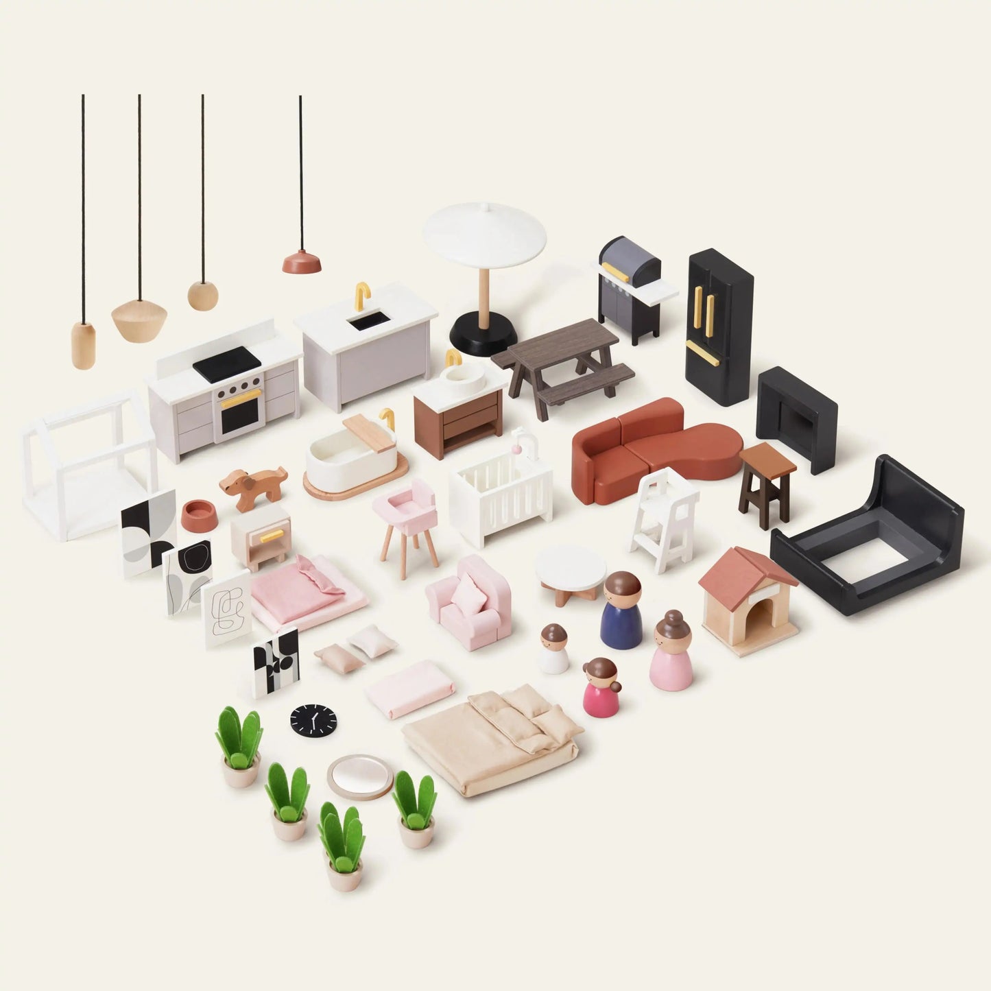 Tiny Land® Sweetwood Edge Dollhouse - The Nurturing Nook