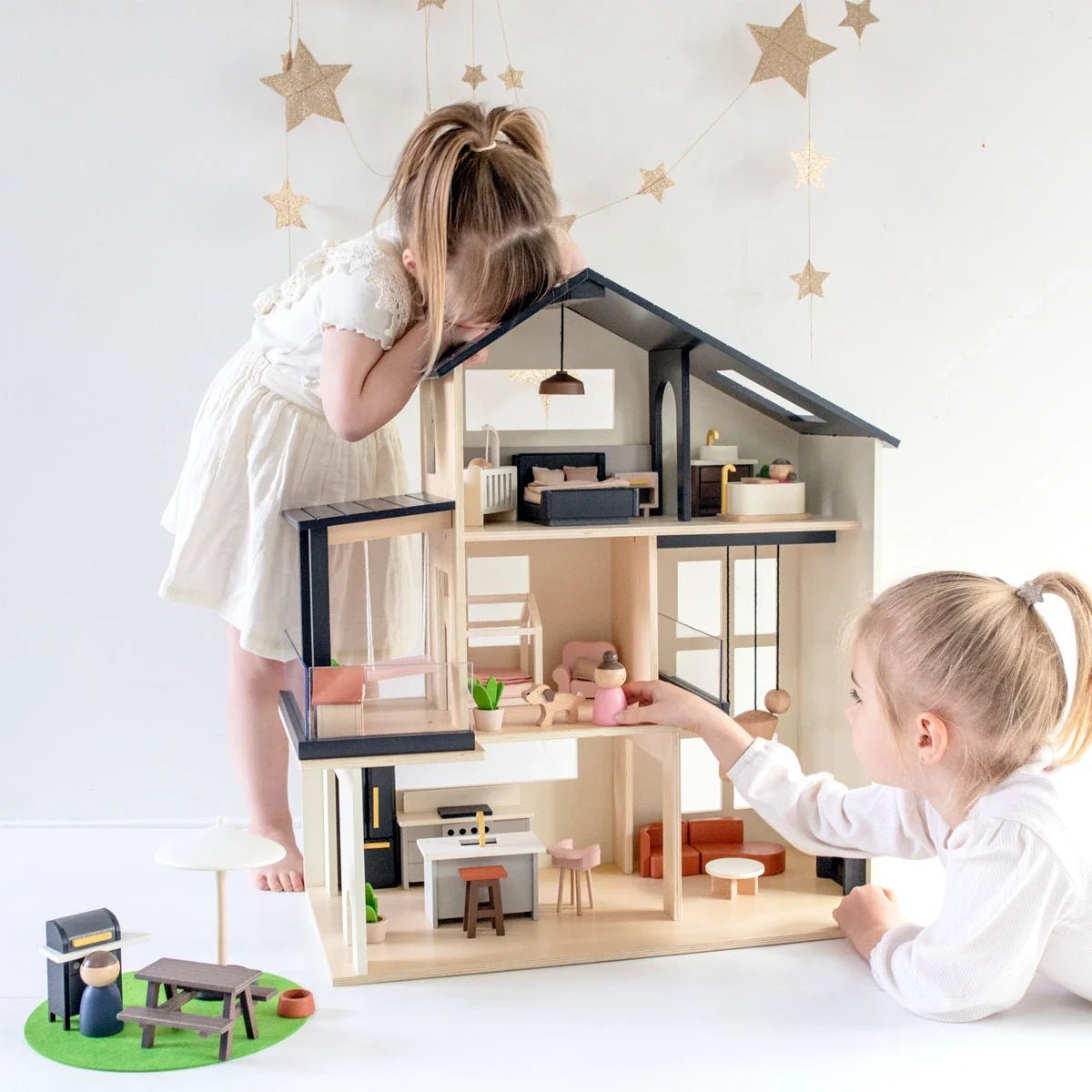 Tiny Land® Sweetwood Edge Dollhouse - The Nurturing Nook