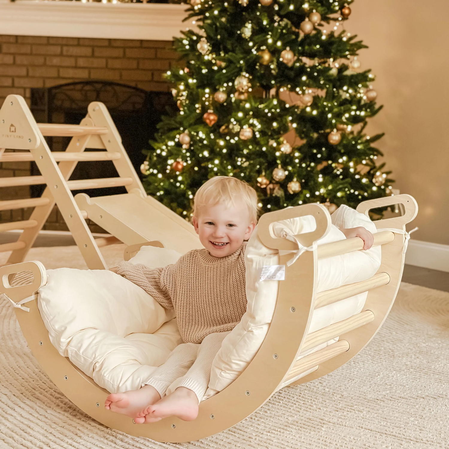 Tiny Land® Thick Padded Play Cushion - Arch Not Included - The Nurturing Nook