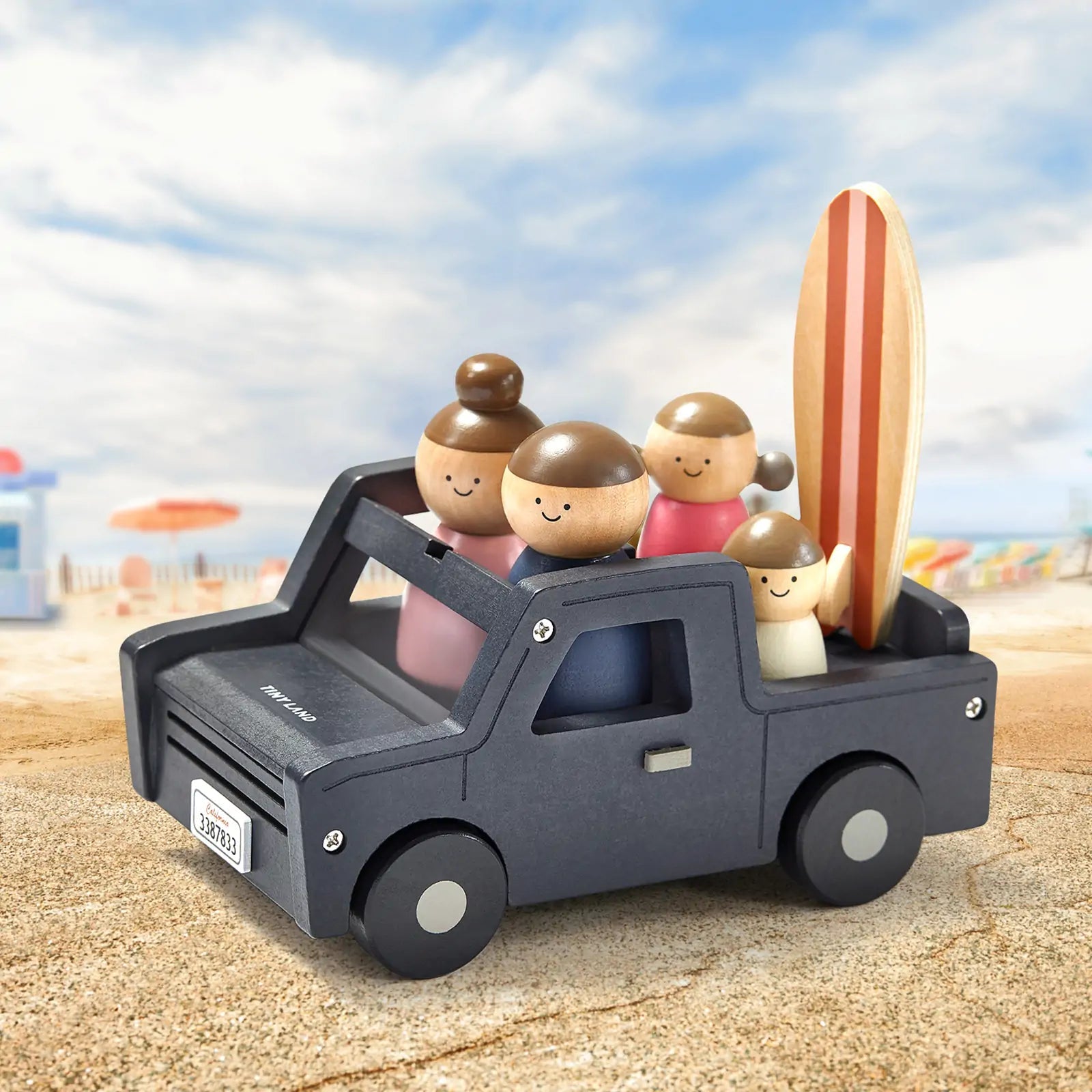 Tiny Land® Wooden Dollhouse - Garage - The Nurturing Nook