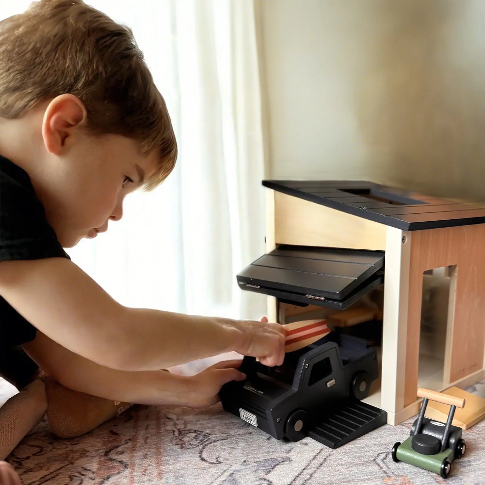 Tiny Land® Wooden Dollhouse - Garage - The Nurturing Nook