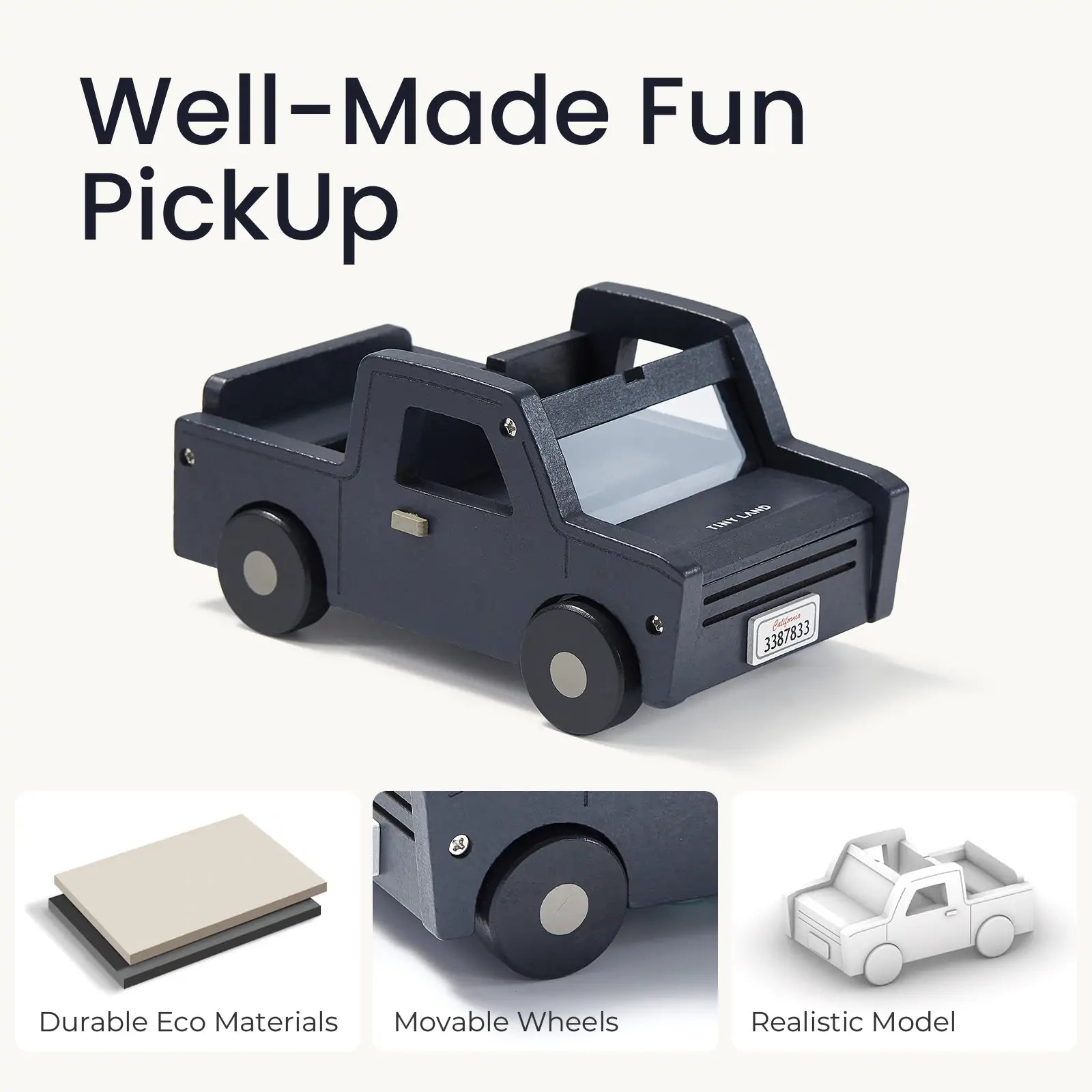 Tiny Land® Wooden Dollhouse - Garage - The Nurturing Nook