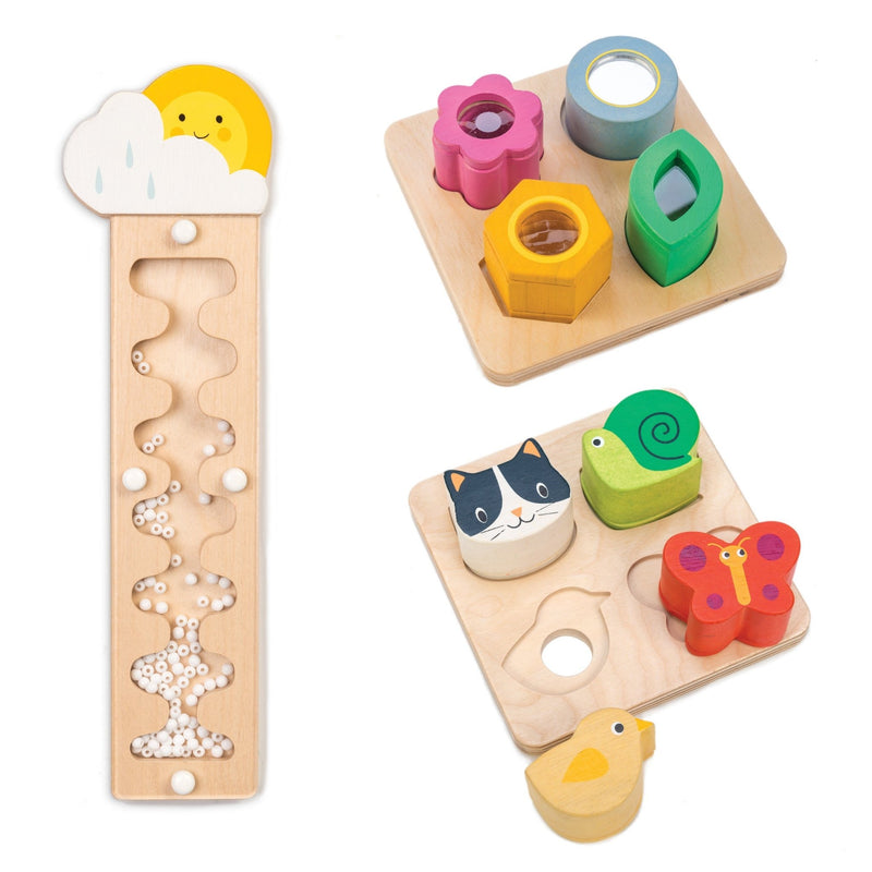 Tender Leaf toddler sensory toy set for open-ended play