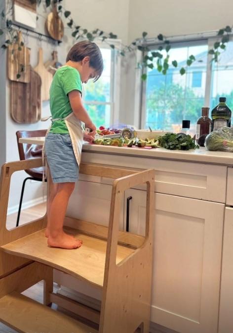 Toddler Tower (For one or two kids) - The Nurturing Nook