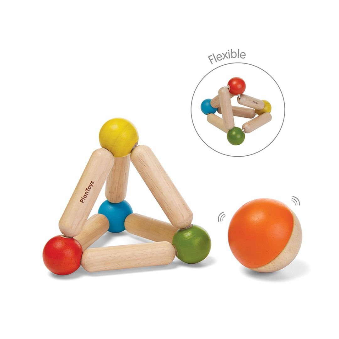 Triangle Clutching Toy - The Nurturing Nook