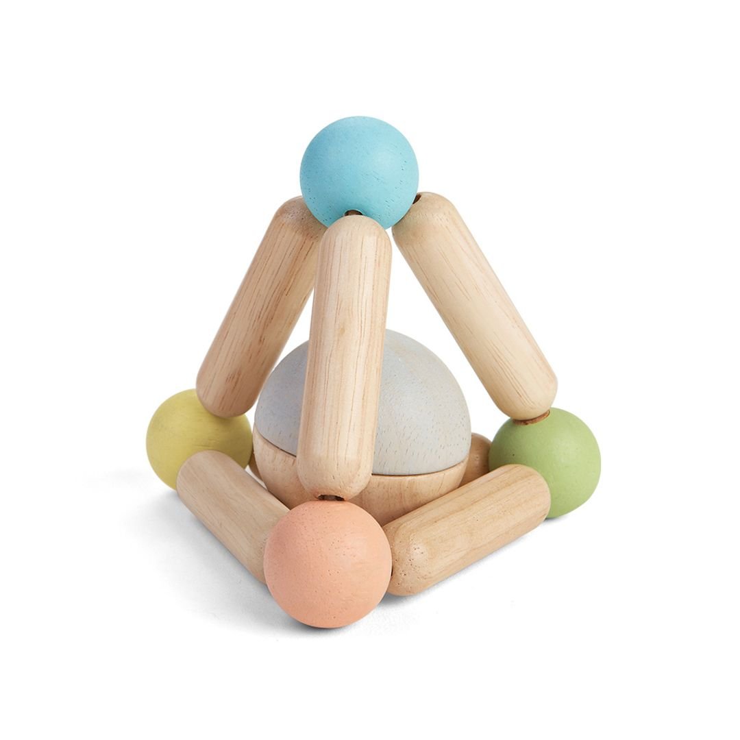 Triangle Clutching Toy - Pastel - The Nurturing Nook