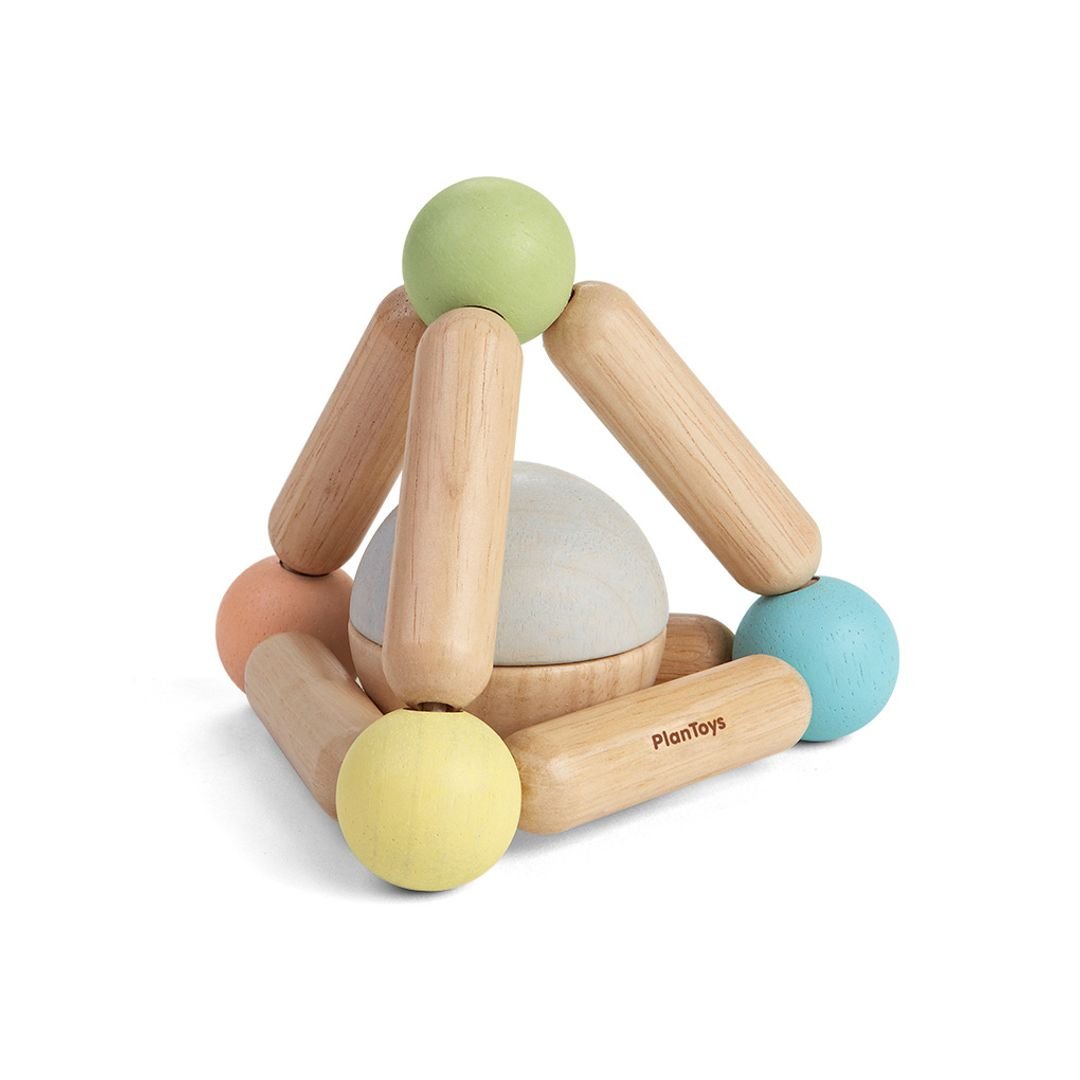 Triangle Clutching Toy - Pastel - The Nurturing Nook