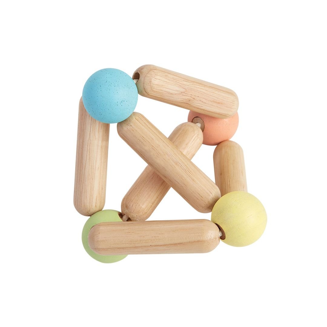 Triangle Clutching Toy - Pastel - The Nurturing Nook
