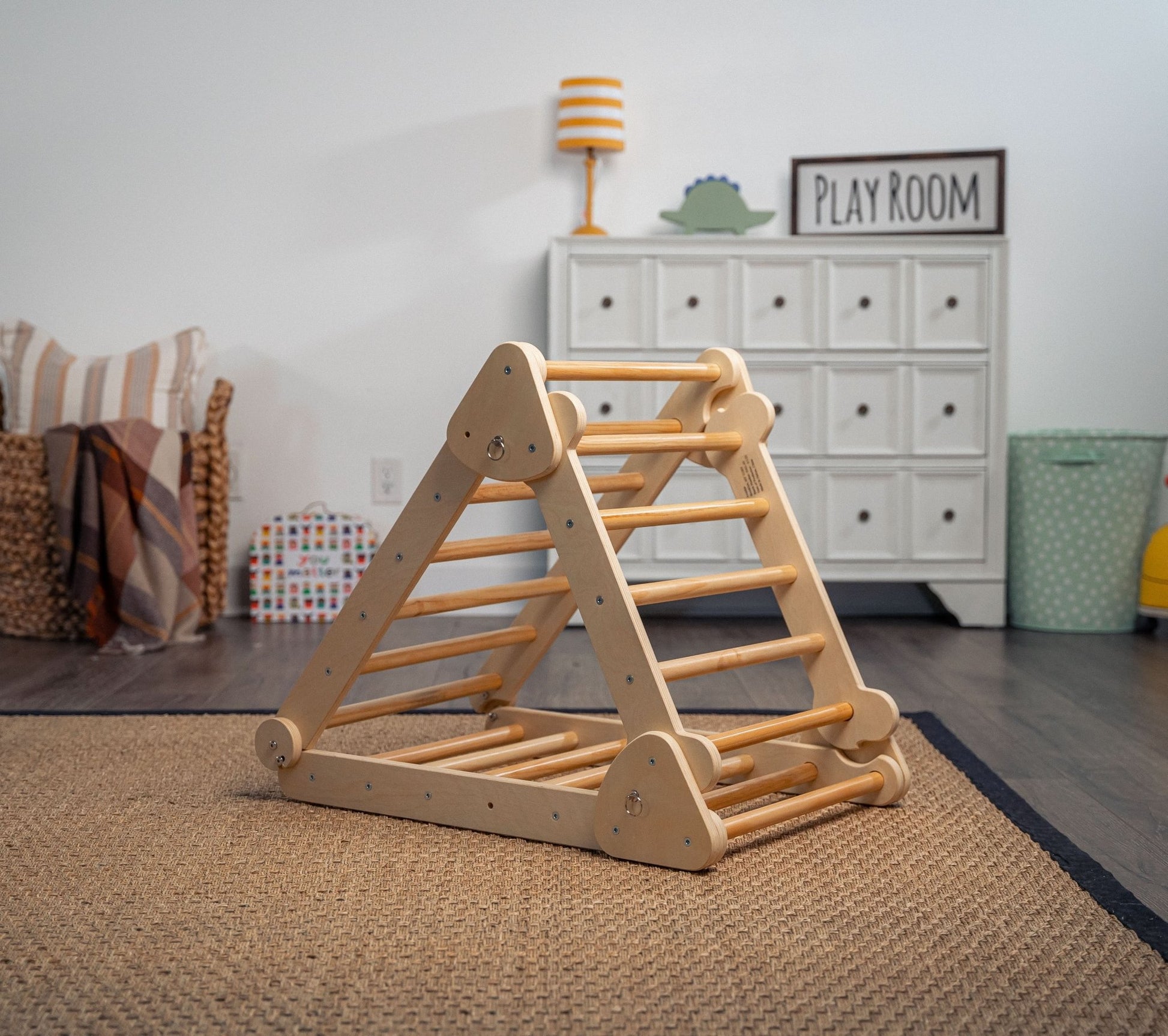 Vicus - Triangle Ladder with Ramp - The Nurturing Nook