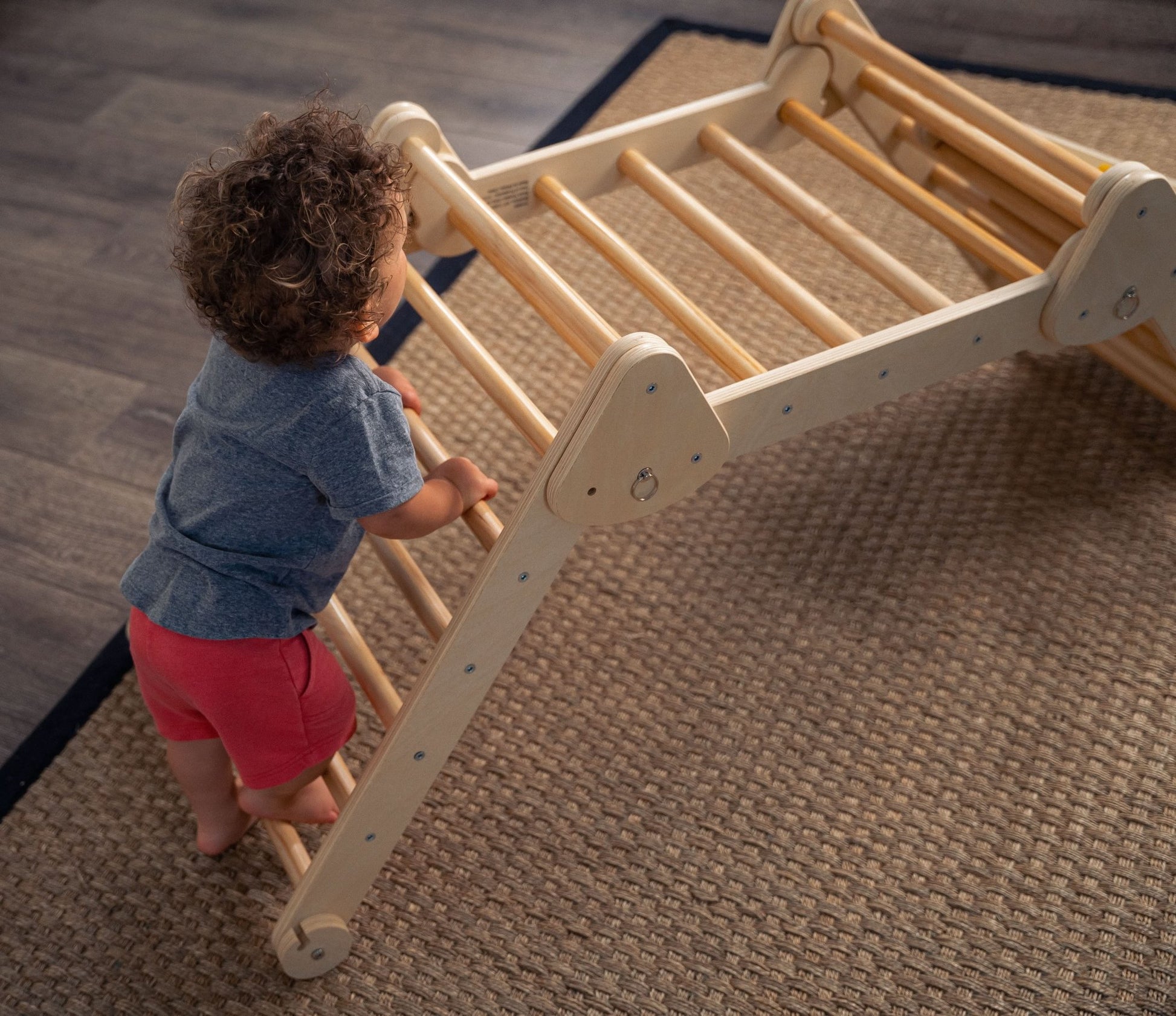 Vicus - Triangle Ladder with Ramp - The Nurturing Nook