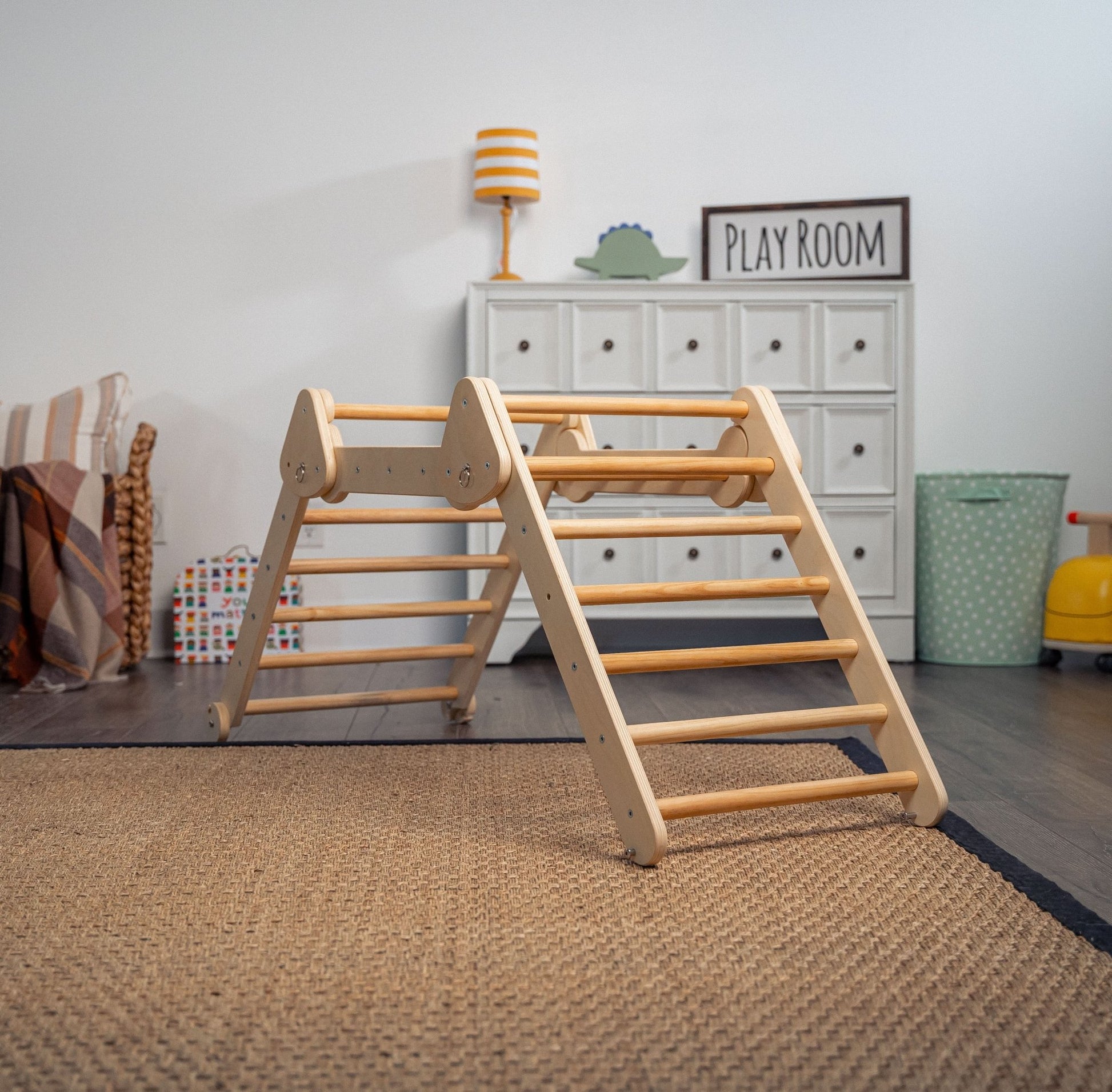 Vicus - Triangle Ladder with Ramp - The Nurturing Nook