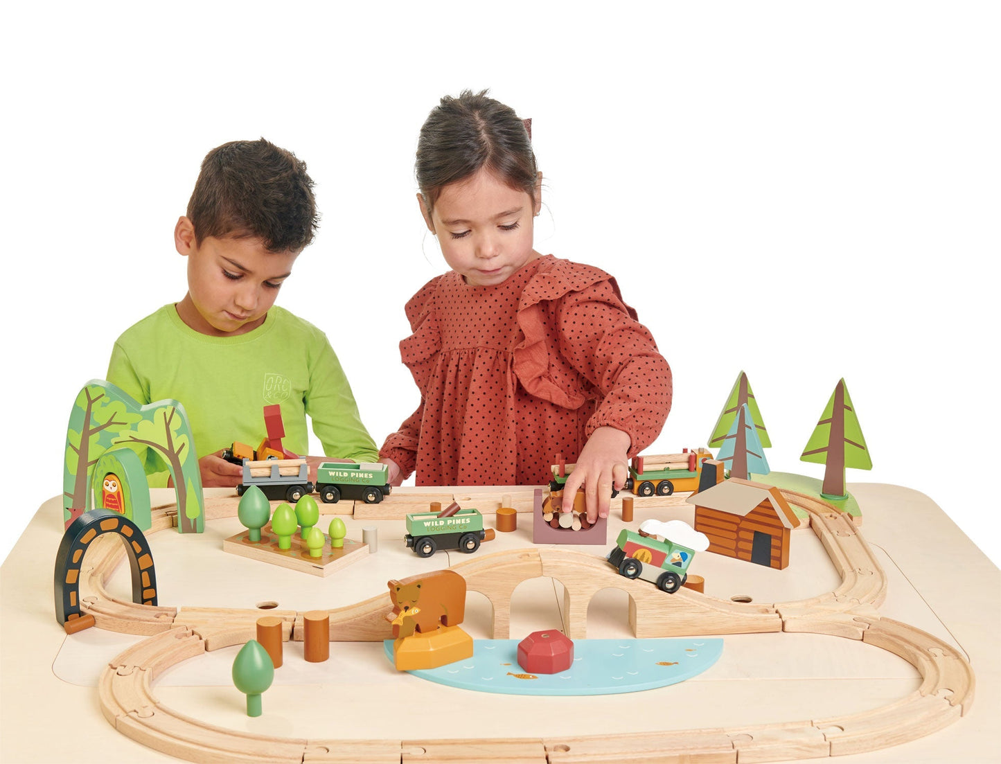Wild Pines Train Set - The Nurturing Nook