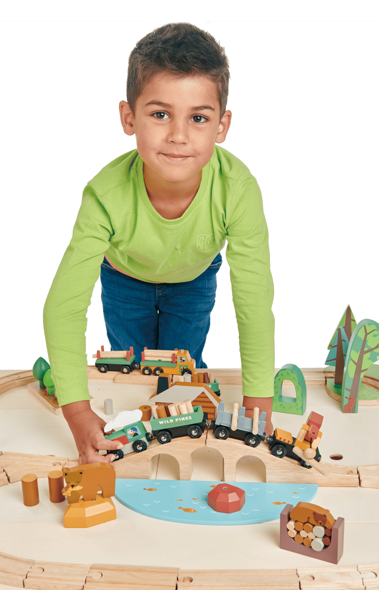Wild Pines Train Set - The Nurturing Nook