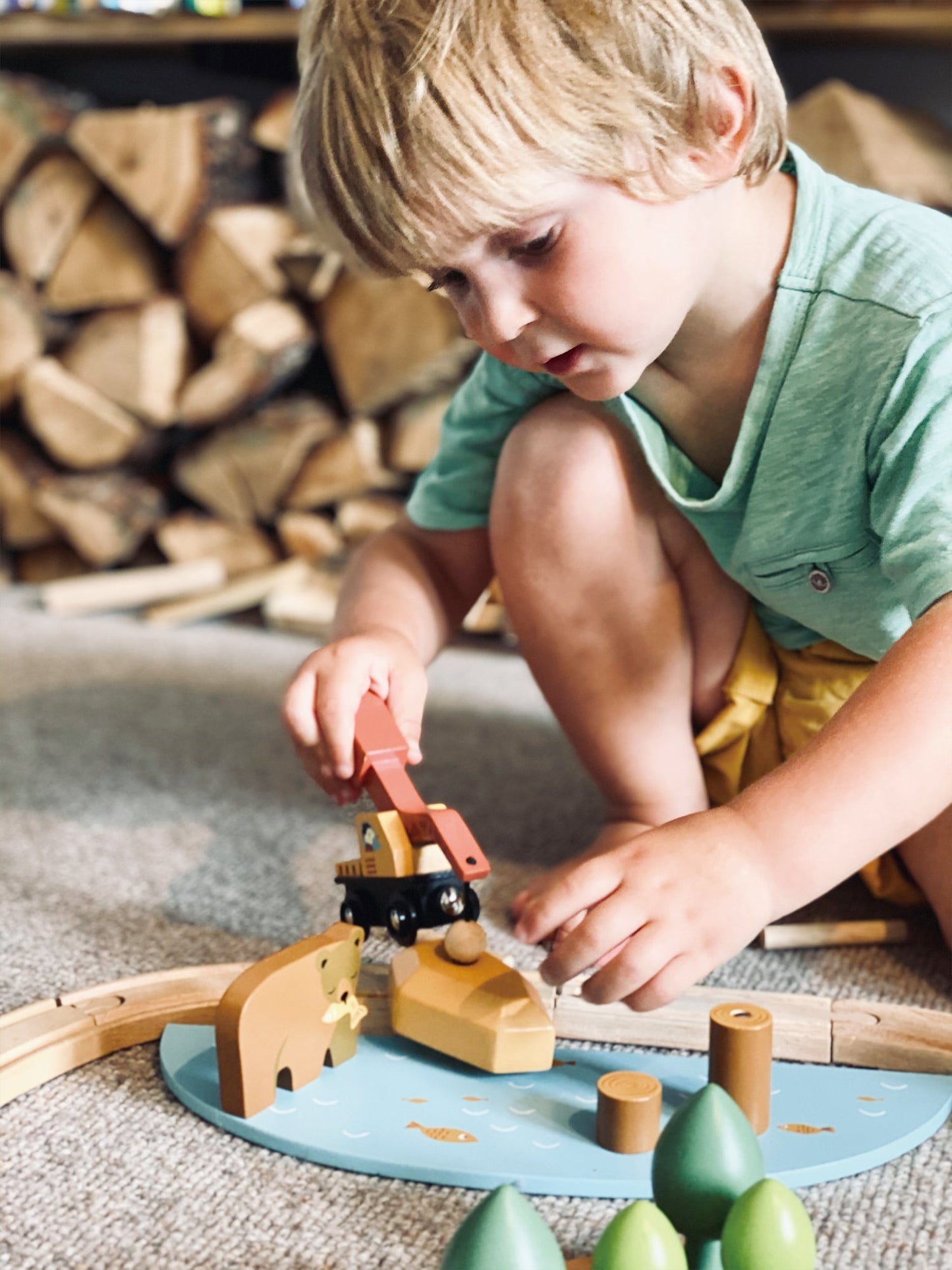 Wild Pines Train Set - The Nurturing Nook