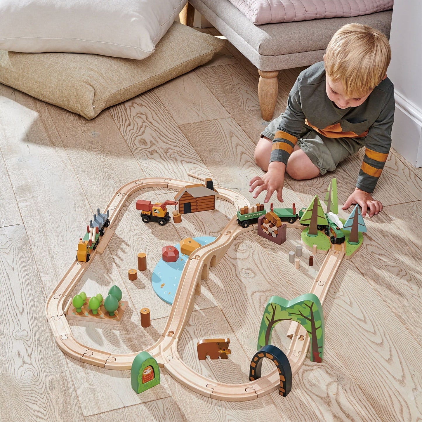 Wild Pines Train Set - The Nurturing Nook