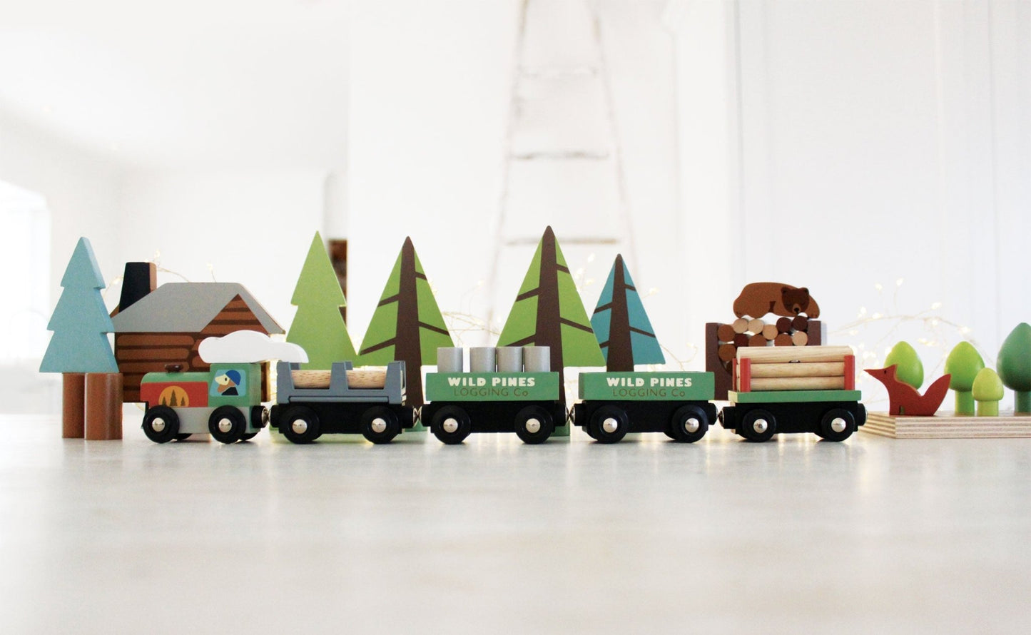 Wild Pines Train Set - The Nurturing Nook