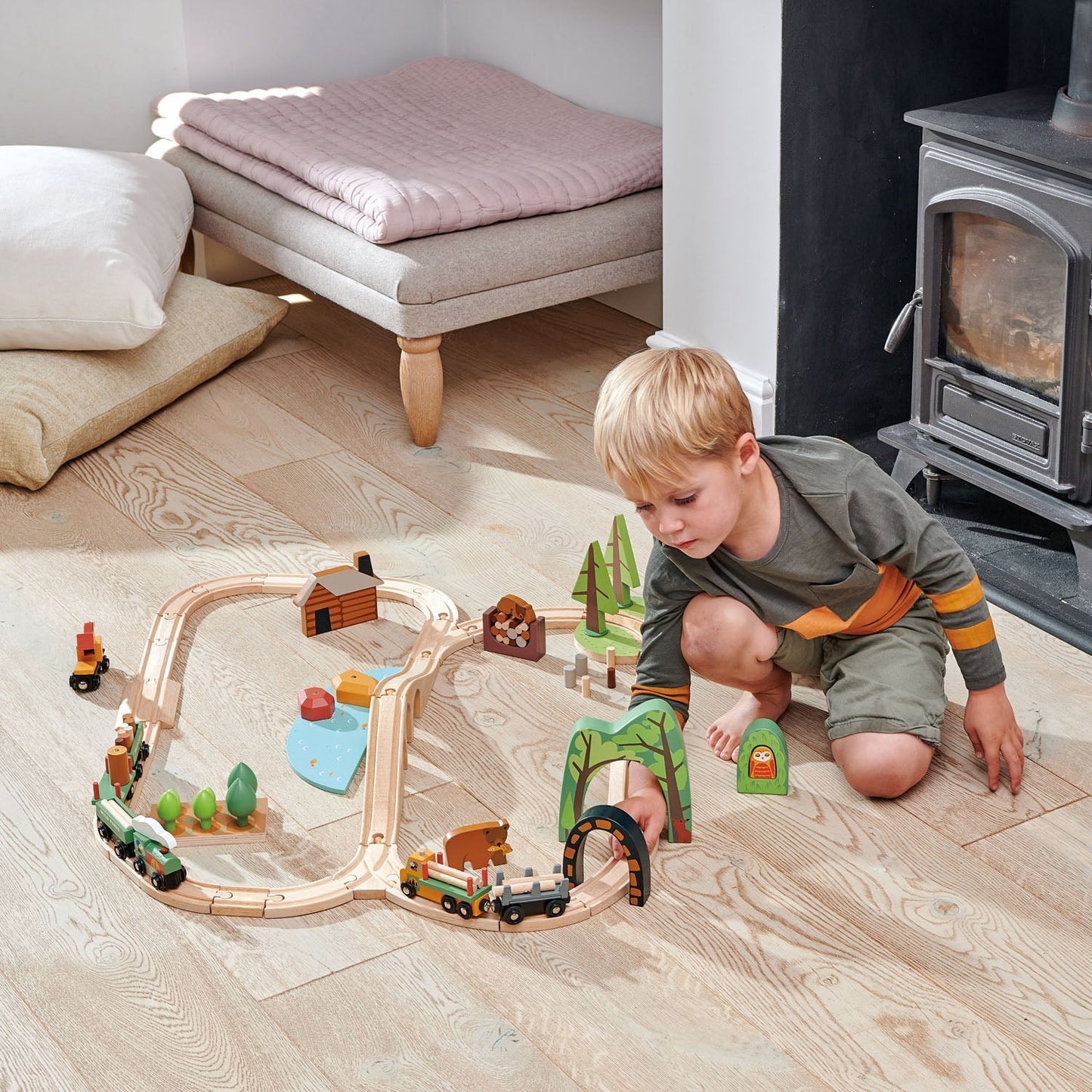 Wild Pines Train Set - The Nurturing Nook