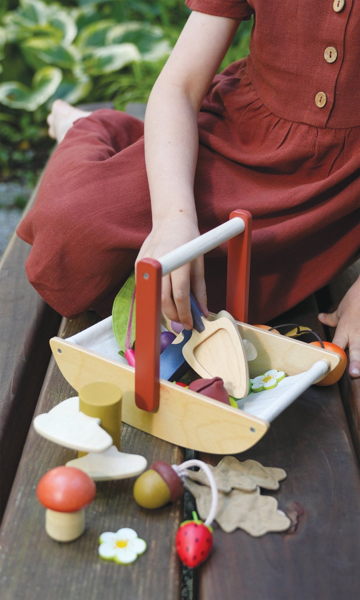 Wild Wood Foraging Trug - The Nurturing Nook