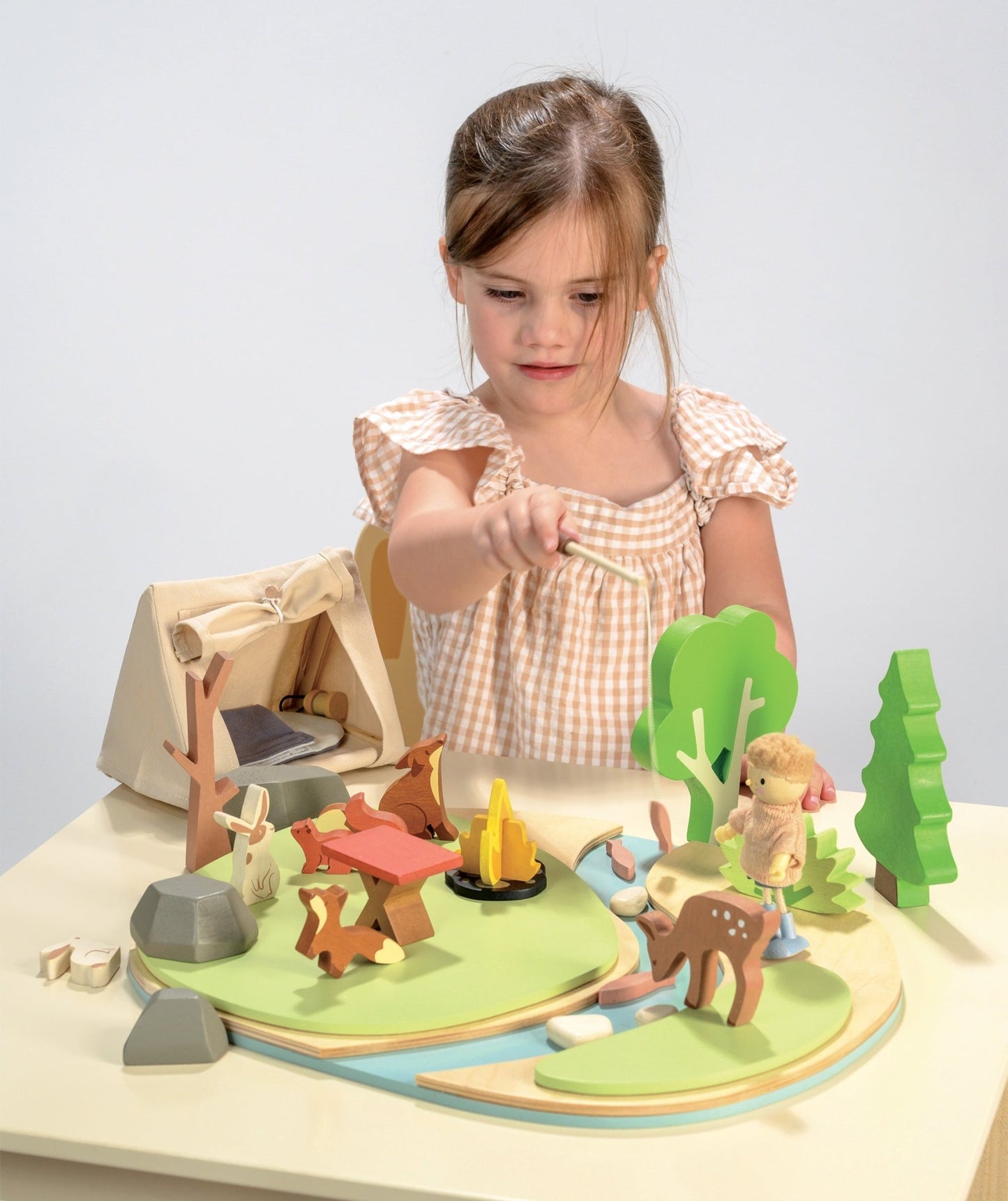 Wildlife Camping Playset - The Nurturing Nook