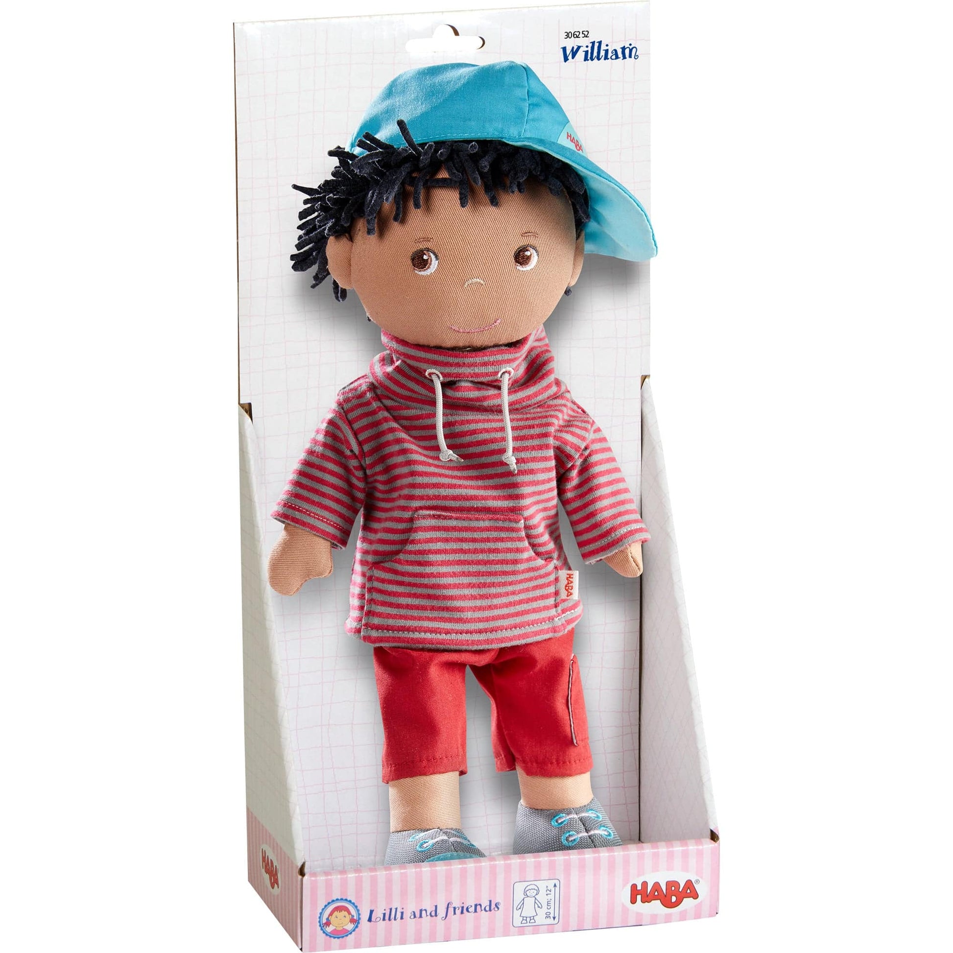 William 12" Soft Boy Doll - The Nurturing Nook