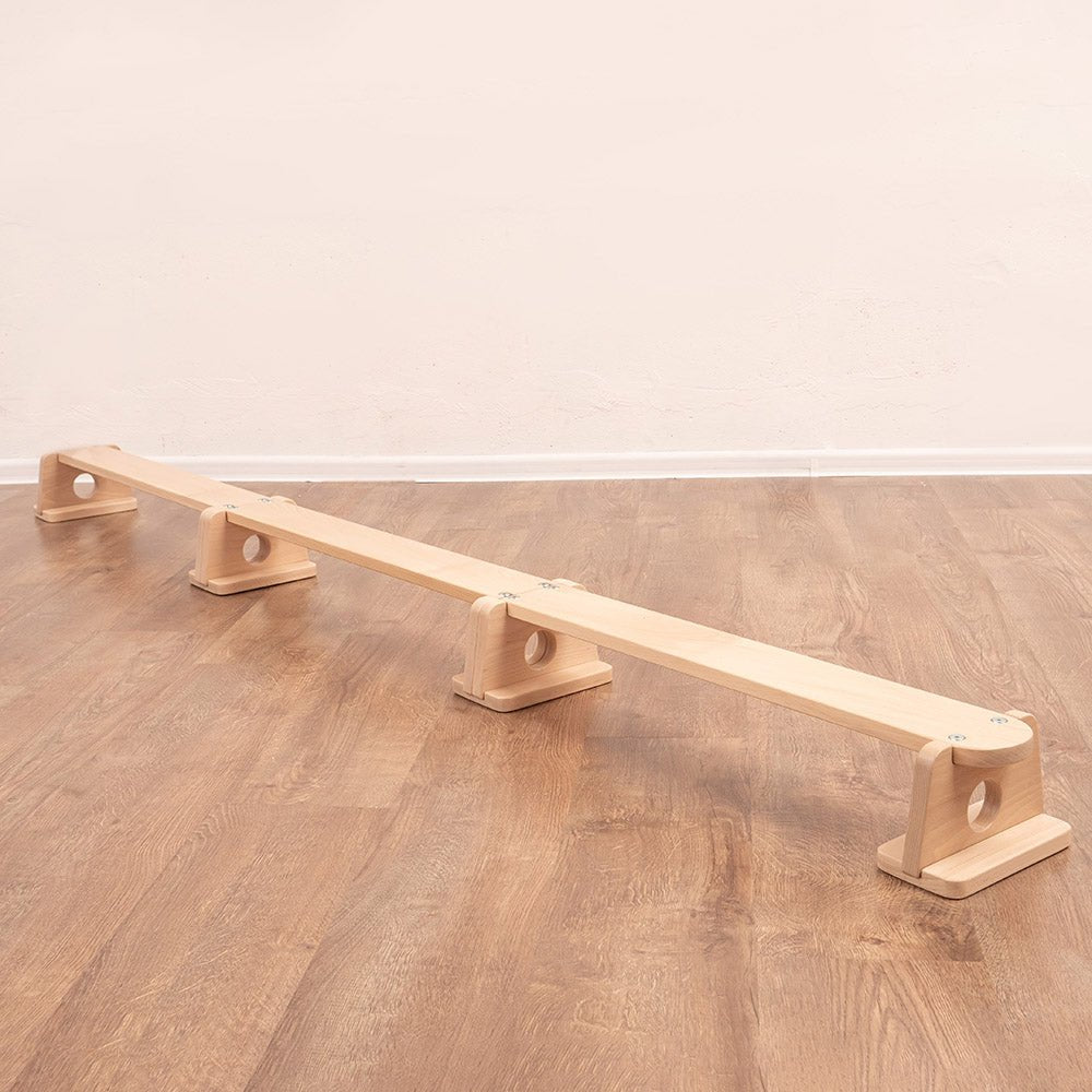 Wooden balance beam – zig - zag or straight - The Nurturing Nook
