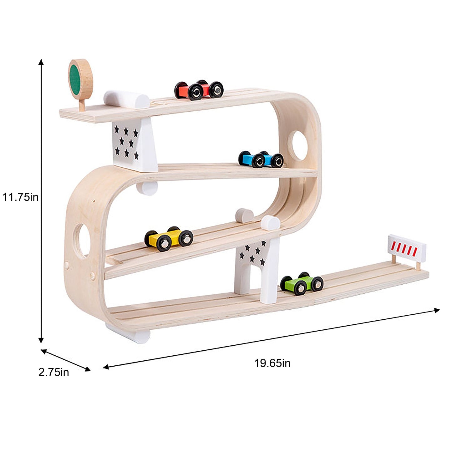 Wooden car ramp race set – fast, fun, and educational - The Nurturing Nook
