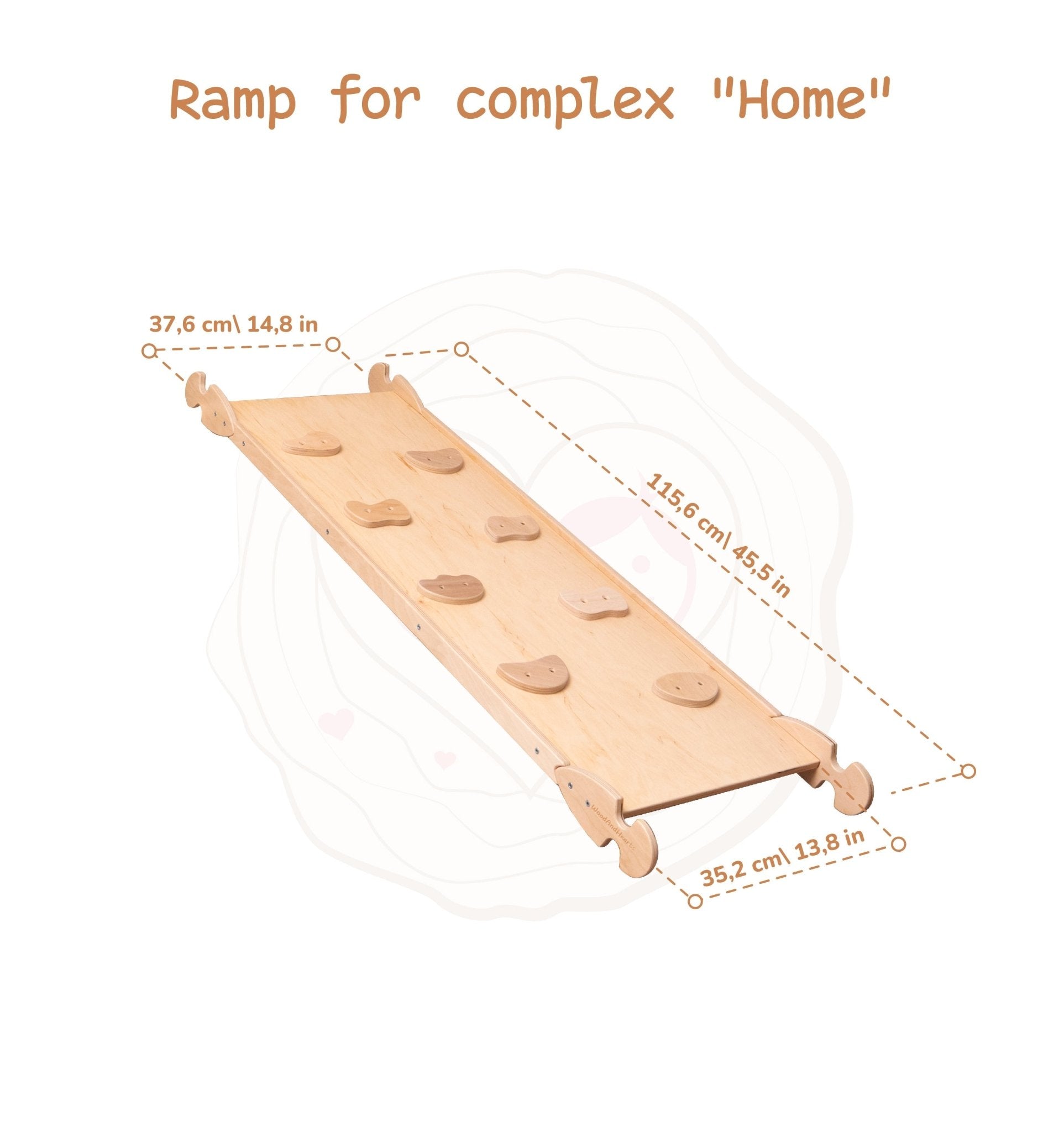Wooden climbing playhouse – indoor climber & play space - The Nurturing Nook