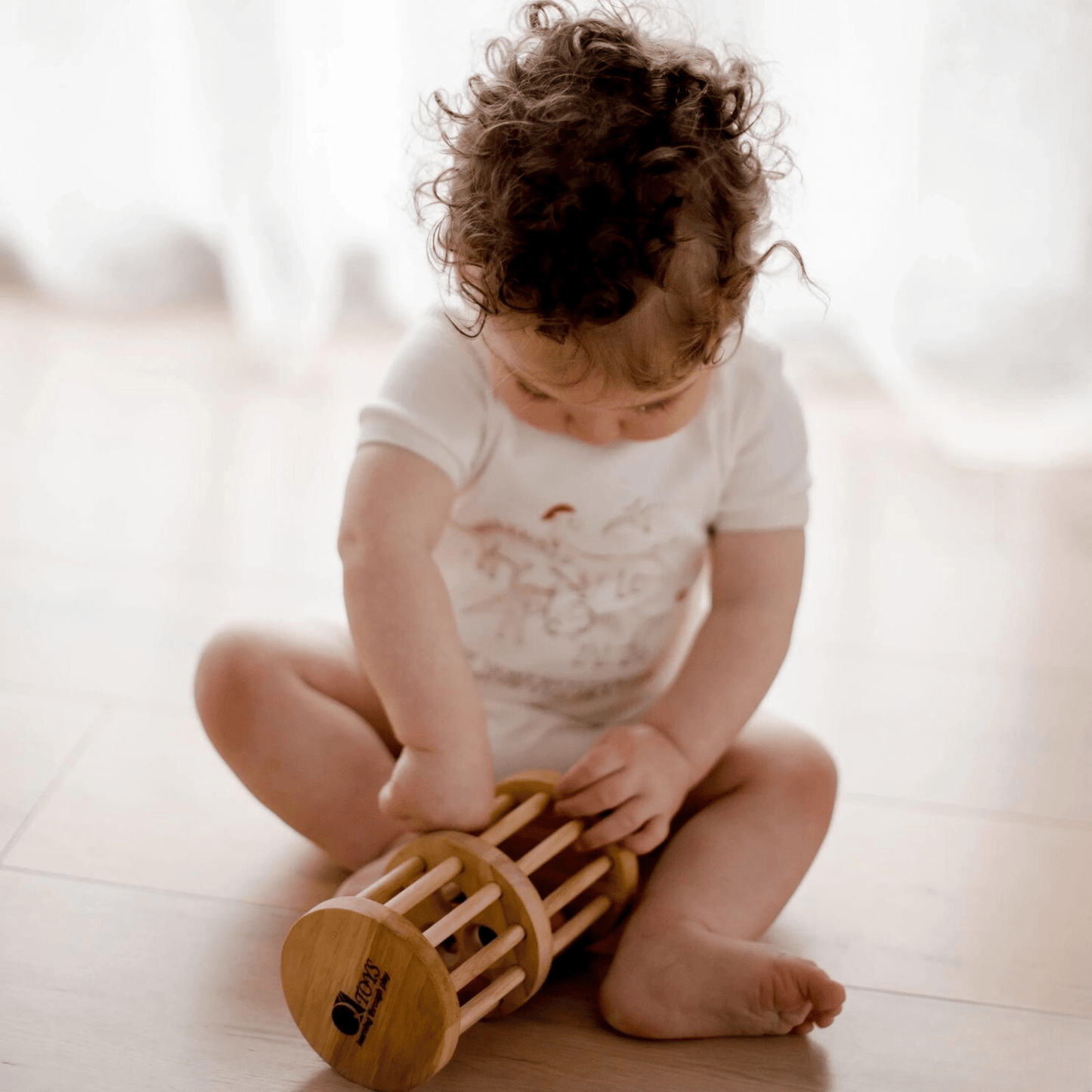 Wooden rainmaker (mini) - The Nurturing Nook