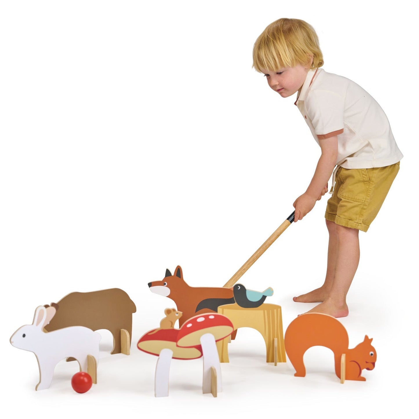 Woodland Indoor Croquet Set - The Nurturing Nook