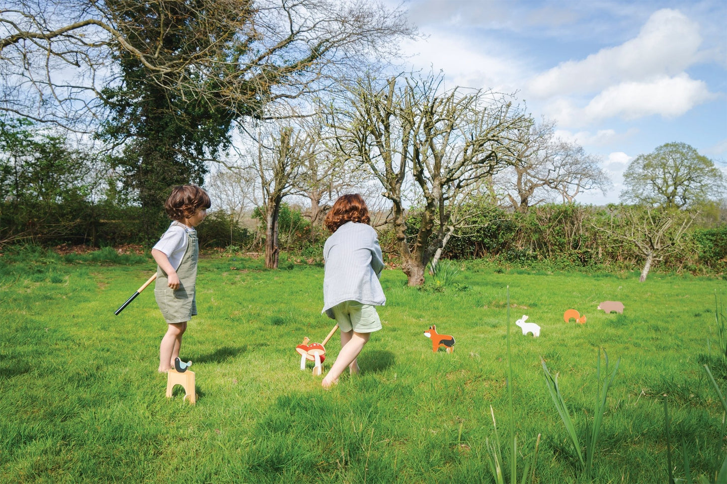 Woodland Indoor Croquet Set - The Nurturing Nook