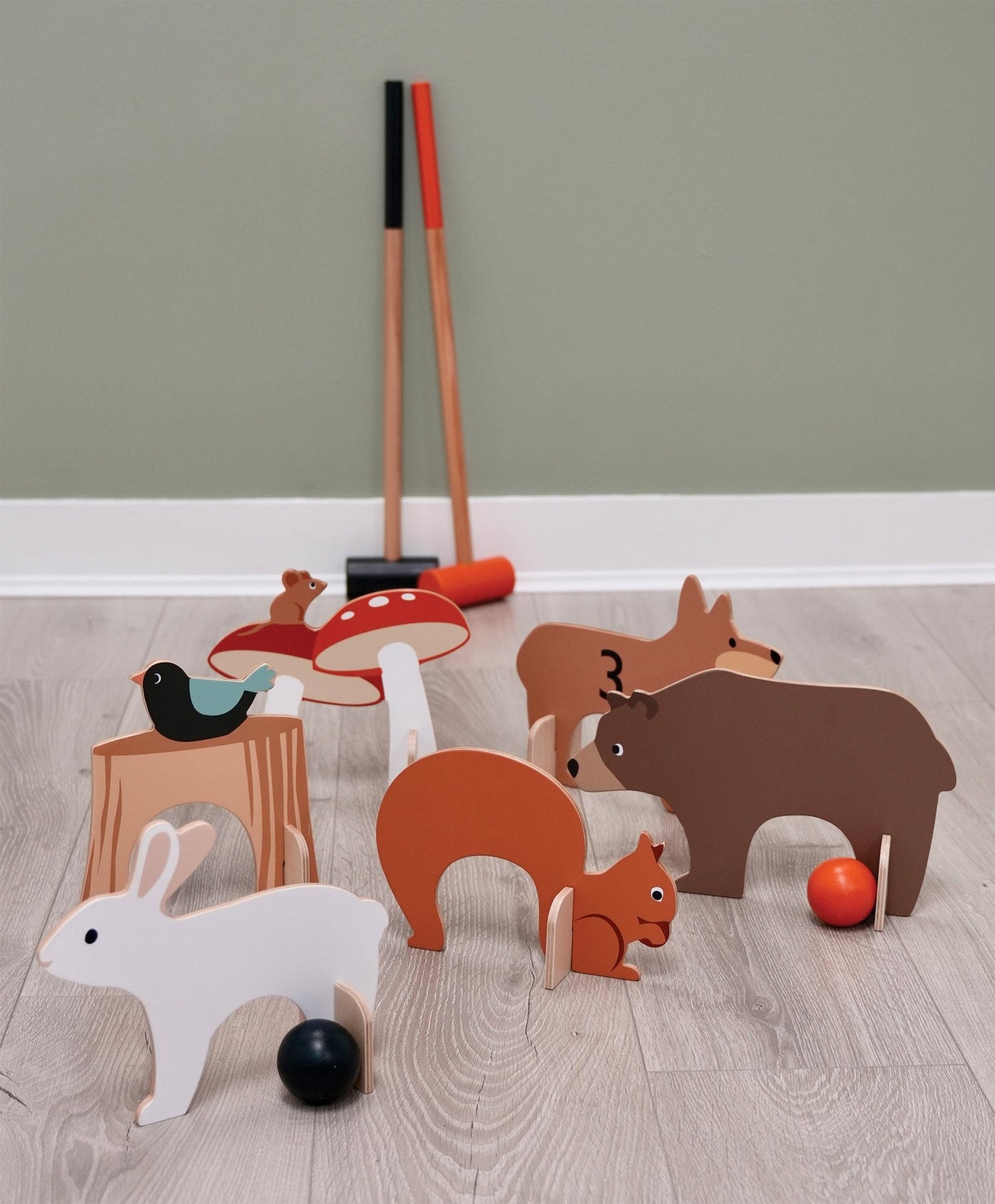 Woodland Indoor Croquet Set - The Nurturing Nook