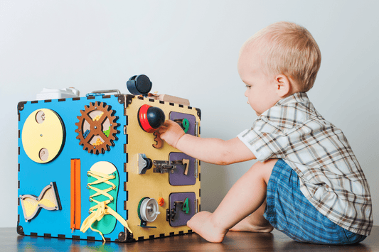 The Montessori Busy Board: An Oxymoron in Parenting? - The Nurturing Nook