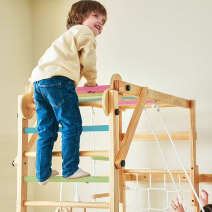 Grove | Foldable Jungle Gym - Wall Mounted - Color Bars