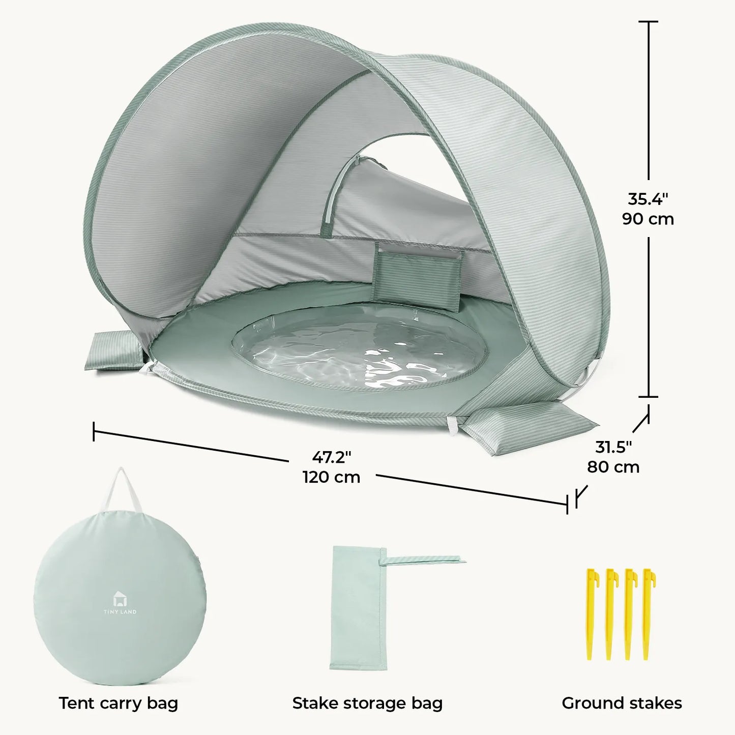 Tiny Land® 3-in-1 Baby Beach Tent