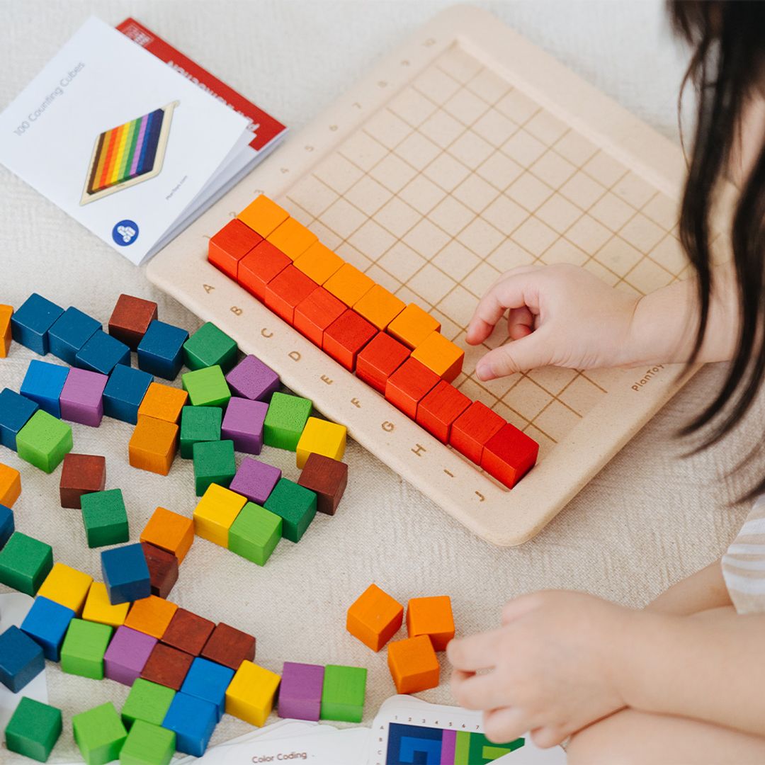 100 Counting Cubes - Unit Plus - The Nurturing Nook