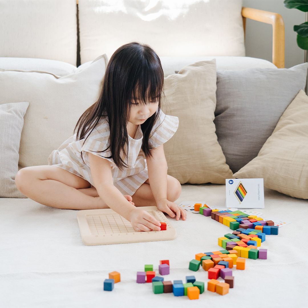 100 Counting Cubes - Unit Plus - The Nurturing Nook