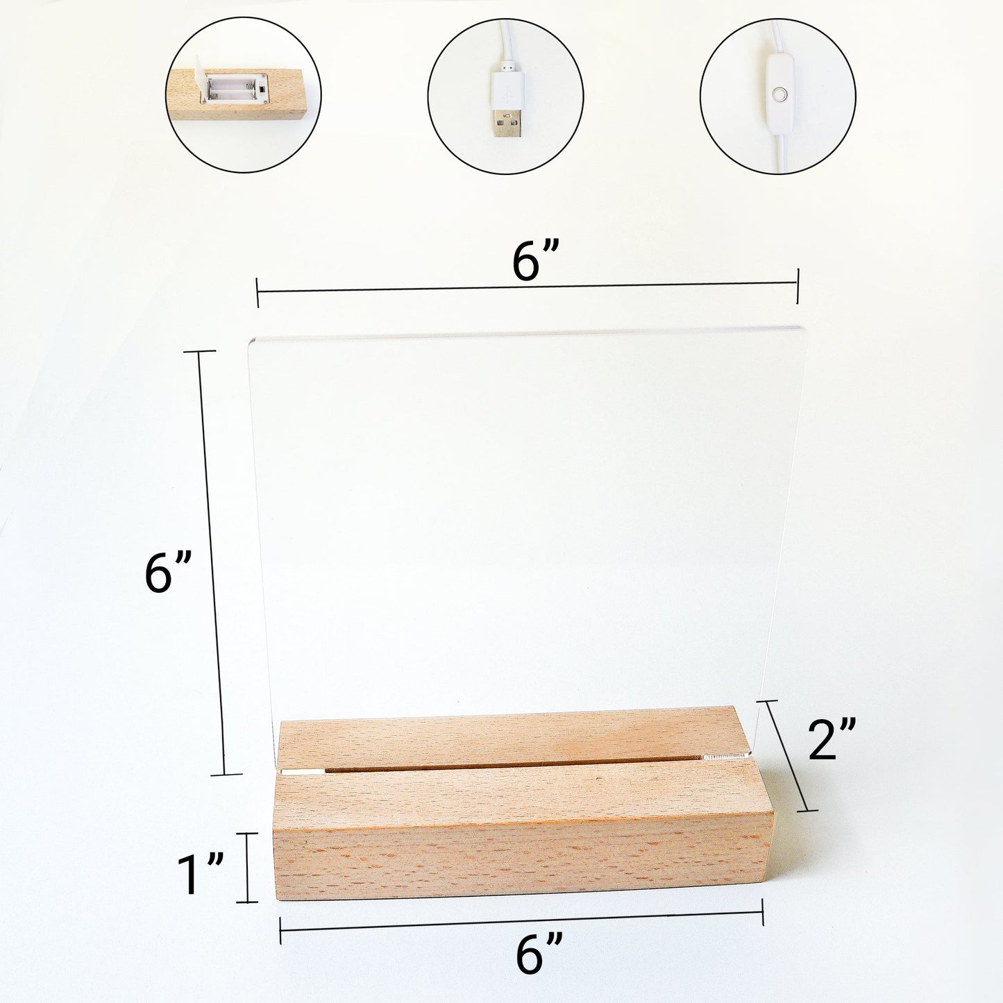 LED Writing Board – Reusable Message & Reminder Light Board