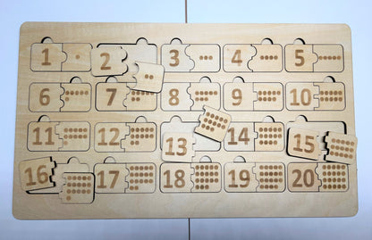 **Pre-order (Ships in 3-4 Weeks)**Educational Multi-Layered Wooden Puzzle