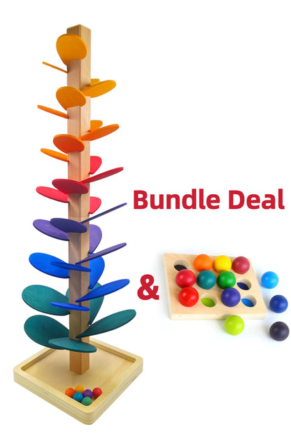 **Pre-order (Ships in 2-3 weeks)** **Bundle Deal**NEW Large Marble Tree in Primary Rainbow Colors