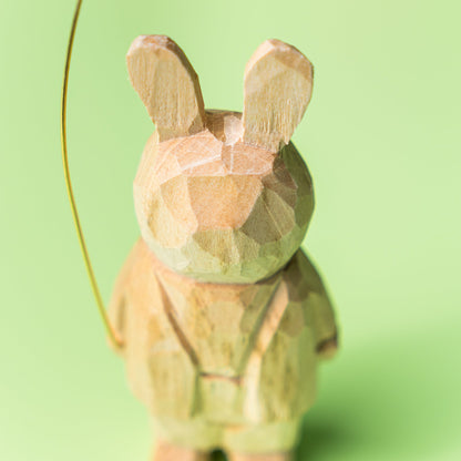 DIY Wooden Bunny Balloon Painting Kit
